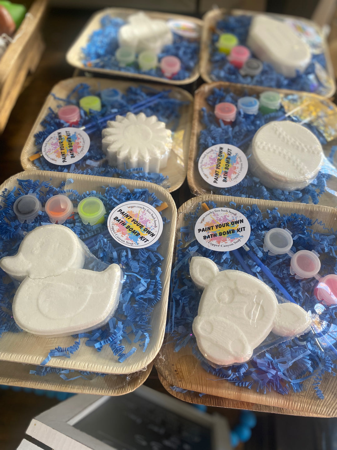 Paint Your Own Bath Bomb Kit