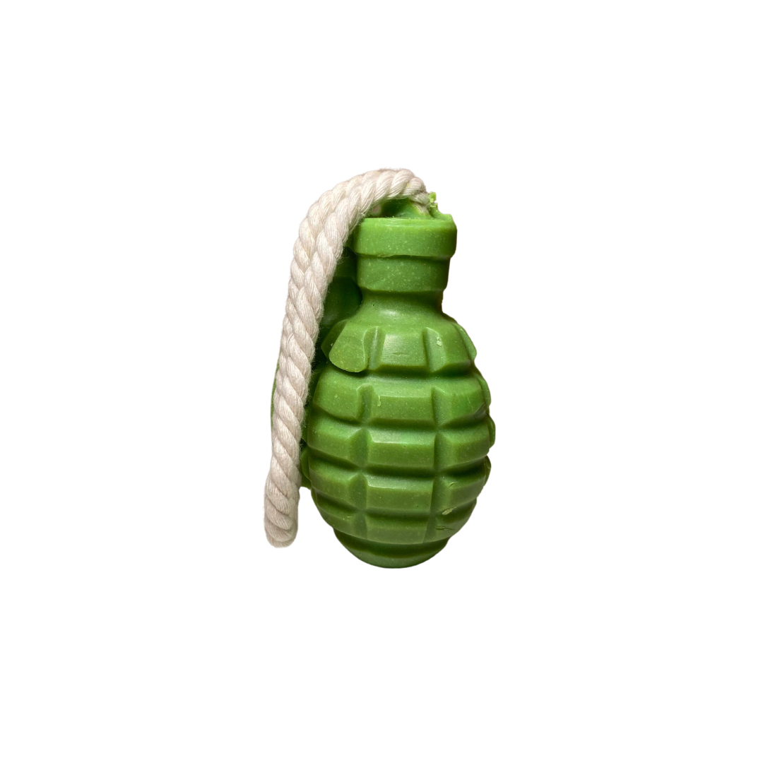 Grenade Soap on a Rope