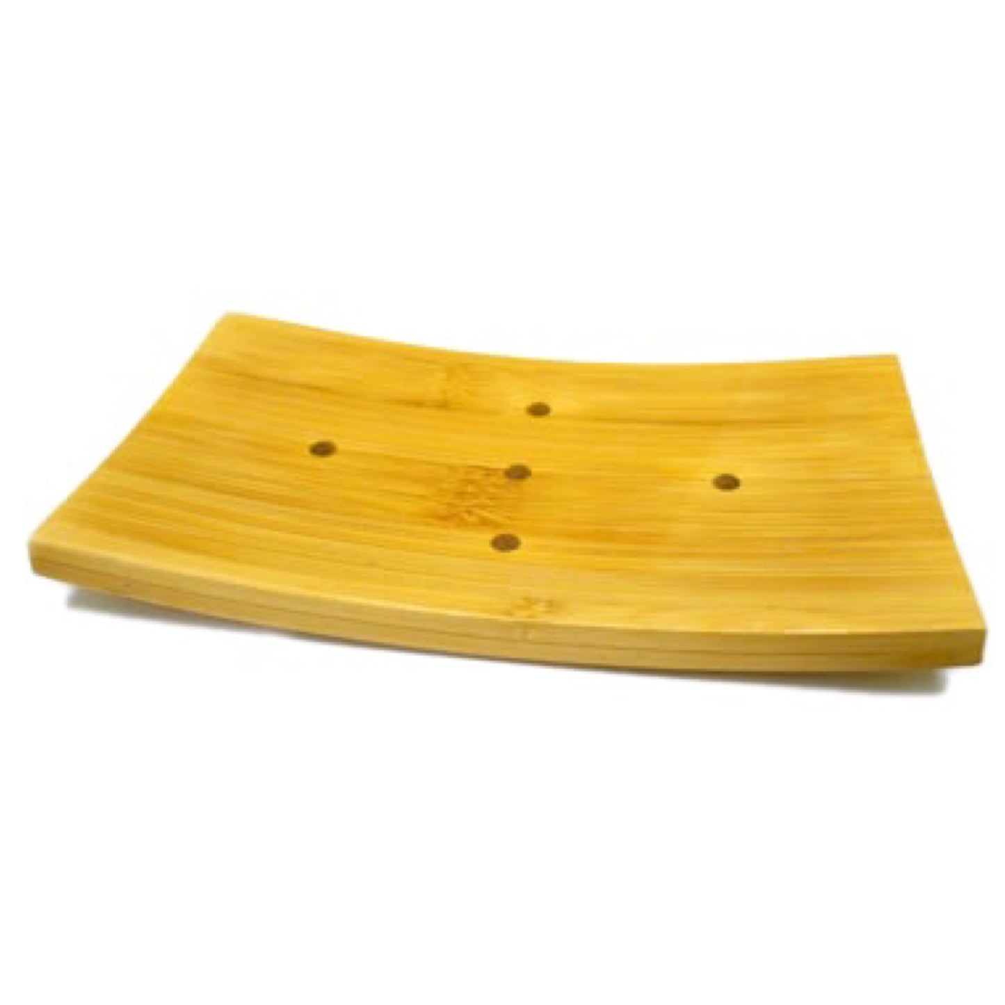 Curve Bamboo Soap Dish
